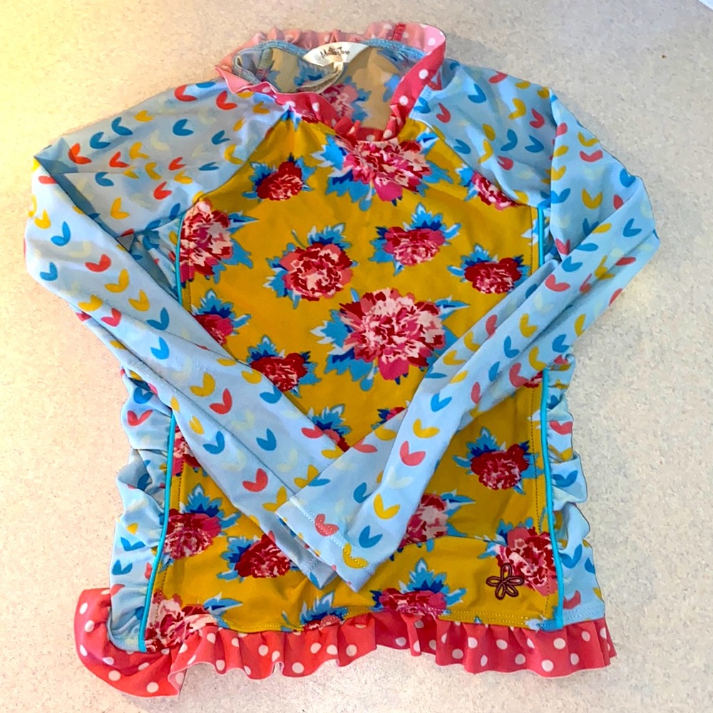 Matilda jane rash guard size 6